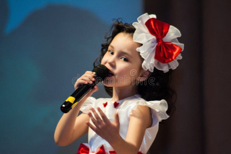 Concerto dei bambini fotografia stock libera da diritti