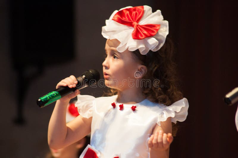 Concerto dei bambini fotografie stock libere da diritti