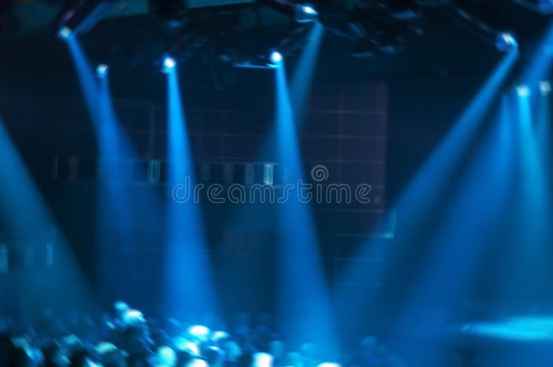 Concetto astratto di esposizione della fase di concerto di roccia immagine stock libera da diritti Concetto astratto di esposizione della fase di concerto di roccia immagine stock libera da diritti