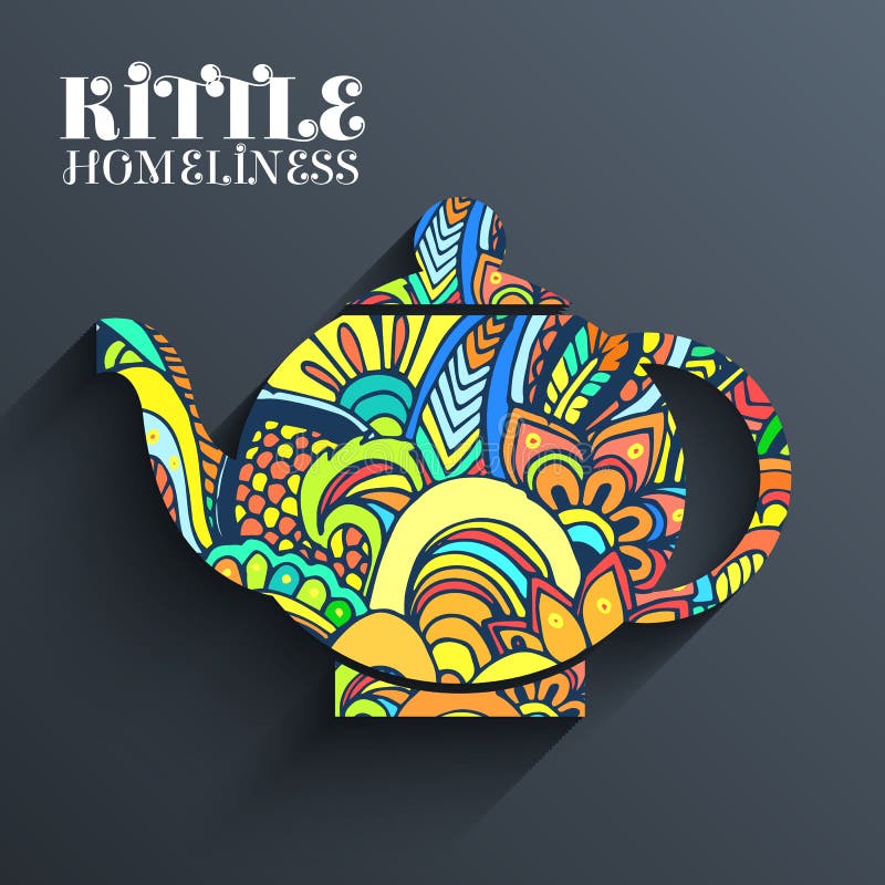 Concetto astratto disegnato a mano dell'illustrazione dell'ornamento del fondo Insegna decorativa di vettore retro di progettazio royalty illustrazione gratis Concetto astratto disegnato a mano dell'illustrazione dell'ornamento del fondo Insegna decorativa di vettore retro di progettazio royalty illustrazione gratis