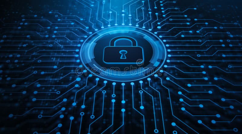 Concetto cyber di tecnologia di Internet di affari di segretezza di sicurezza di protezione dei dati Concetto cyber di tecnologia di Internet di affari di segretezza di sicurezza di protezione dei dati
