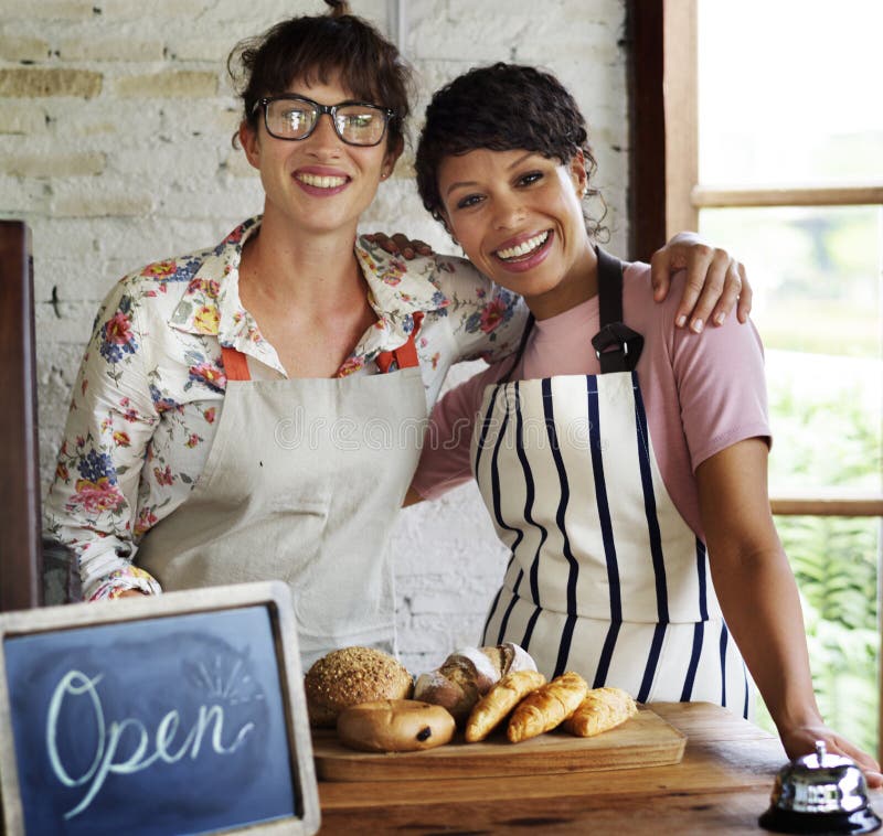 Concetto della panetteria di associazioni del negozio del forno immagine stock Concetto della panetteria di associazioni del negozio del forno immagine stock