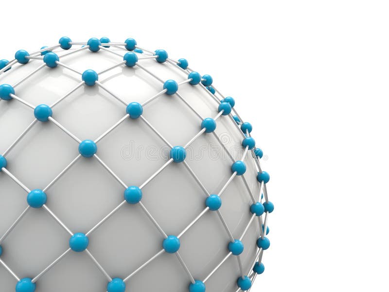 Concetto della rete globale royalty illustrazione gratis