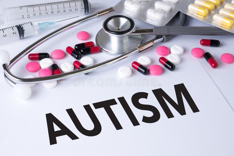 Concetto di autismo fotografia stock Concetto di autismo fotografia stock