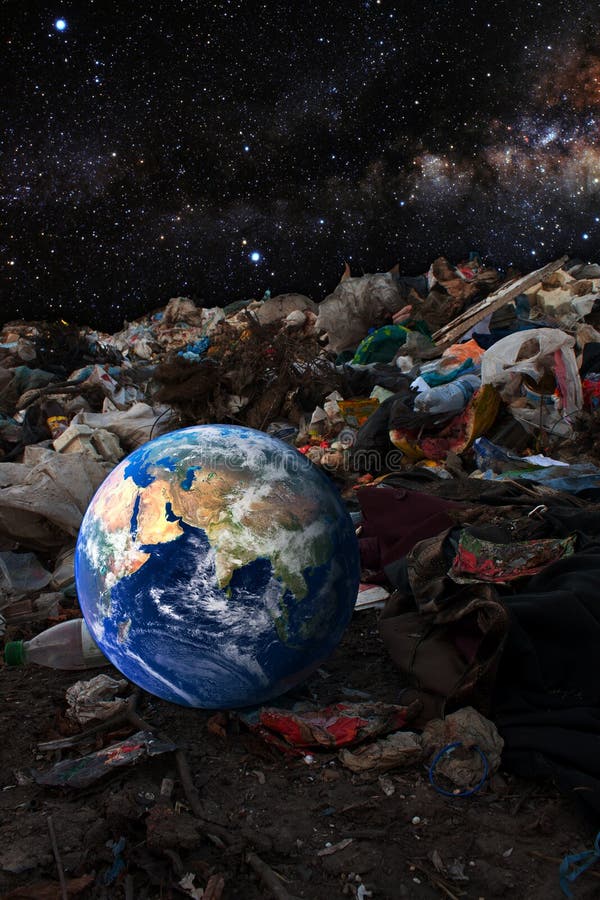 Concetto Di Contaminazione Dell'ambiente Fotografia Stock Immagine di