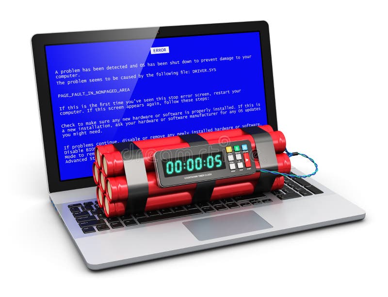 Concetto di errore del computer illustrazione vettoriale Concetto di errore del computer illustrazione vettoriale