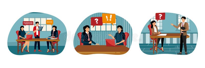 Concetto di lavoro di gruppo per studenti. Aiutarsi a vicenda. Assistere con la teoria. royalty illustrazione gratis