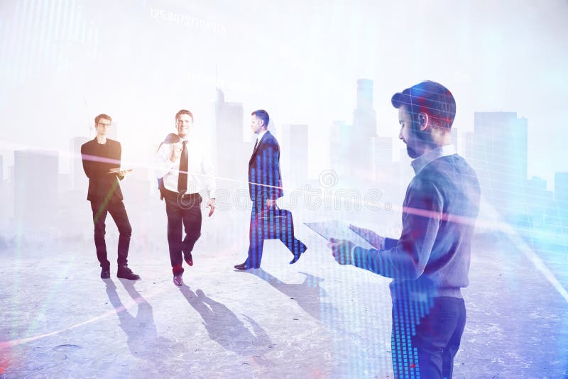 Concetto di lavoro di squadra, di successo e del lavoro immagini stock libere da diritti