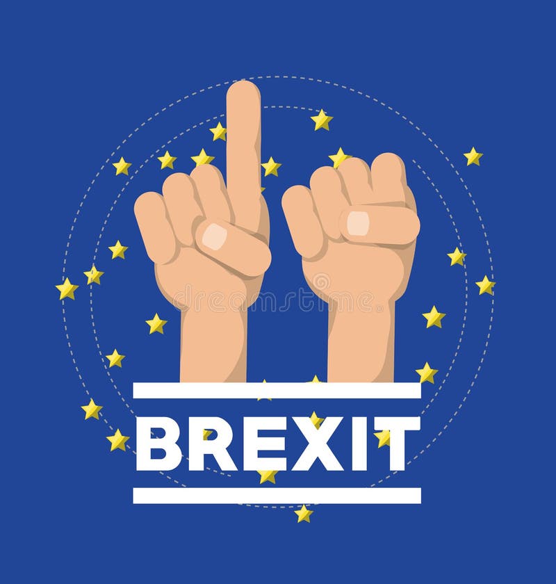 Concetto di progetto di Brexit royalty illustrazione gratis Concetto di progetto di Brexit royalty illustrazione gratis