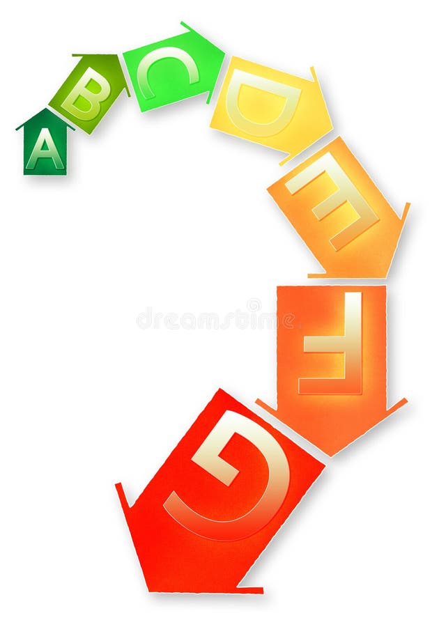 Concetto di rendimento energetico royalty illustrazione gratis