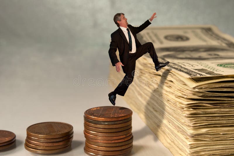 Concetto di successo del mercato azionario economico e immagini stock Concetto di successo del mercato azionario economico e immagini stock