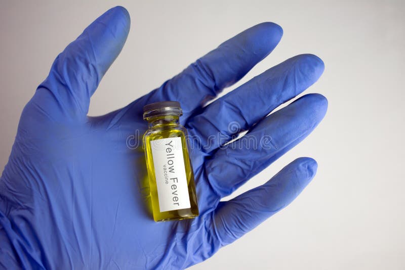 Concetto di vaccinazione di febbre gialla immagine stock libera da diritti Concetto di vaccinazione di febbre gialla immagine stock libera da diritti
