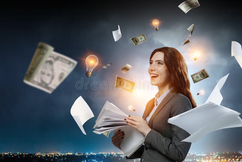 Concetto energia e ambiente per le imprese fotografia stock libera da diritti