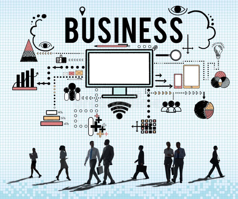 Concetto marcante a caldo di strategia di marketing di affari illustrazione vettoriale Concetto marcante a caldo di strategia di marketing di affari illustrazione vettoriale