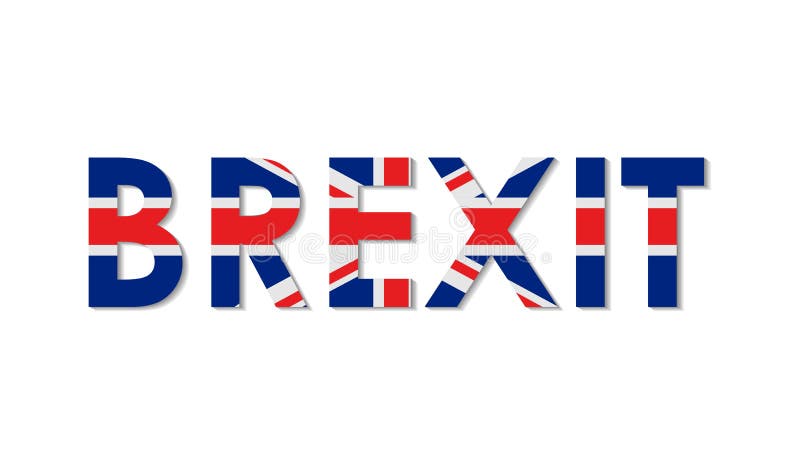 Concetto piano di Brexit nello stile della bandiera dell'Inghilterra Esca grande Bretagna di Unione Europea Il Regno Unito fuori illustrazione di stock Concetto piano di Brexit nello stile della bandiera dell'Inghilterra Esca grande Bretagna di Unione Europea Il Regno Unito fuori illustrazione di stock