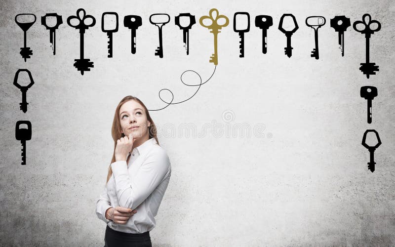 Conclusion d'une solution photographie stock libre de droits Conclusion d'une solution photographie stock libre de droits