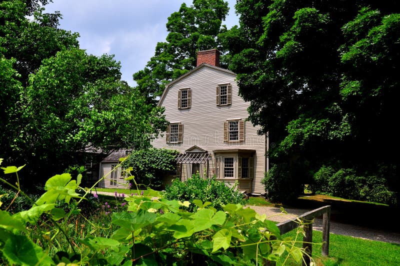 Concord Ma The Old Manse Stock Photo Image Of Home 32551592