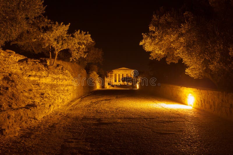 Concordia Temple in Agrigento archaeological park. Concordia greek Temple in Agrigento archaeological park. This a doric temple royalty free stock images Concordia Temple in Agrigento archaeological park. Concordia greek Temple in Agrigento archaeological park. This a doric temple royalty free stock images