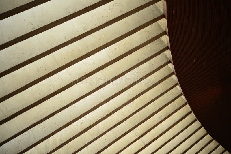 Concreet plafond royalty-vrije stock foto's