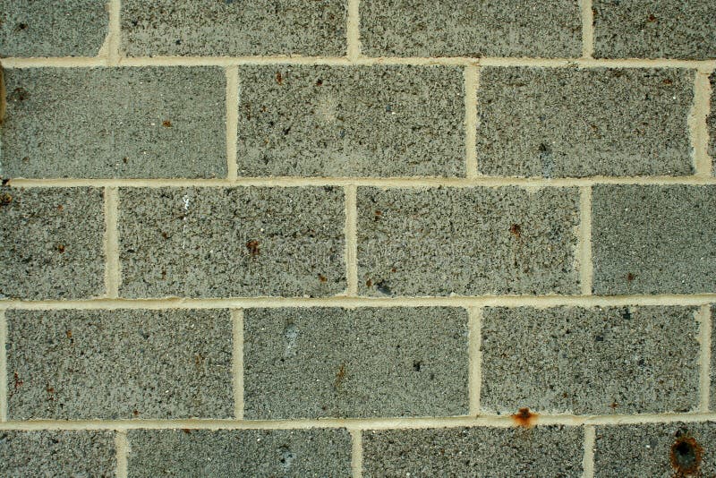 Concrete block wall background