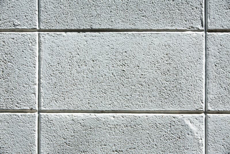 Concrete Block Wall, Cement Block Background Stock Photo - Image of