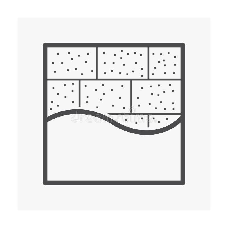 Lucrări de creare de structuri pentru ziduri de beton și vectori de plastifiere vector illustration