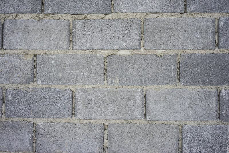 Concrete block wall stock image. Image of material, rough - 51450095