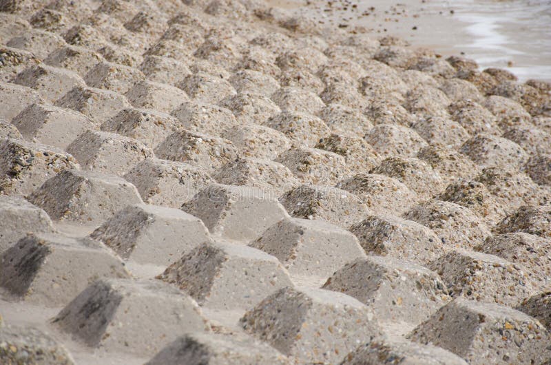 Concrete Blocks for Coastal Protection Stock Photo Image of coastal