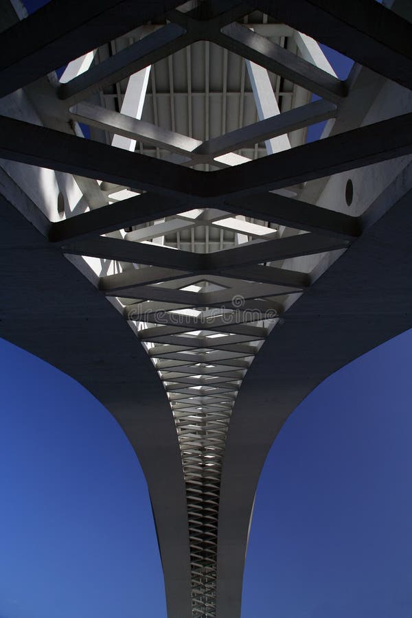 Concrete Bridge stock photo. Image of bridge, perspective - 2433484
