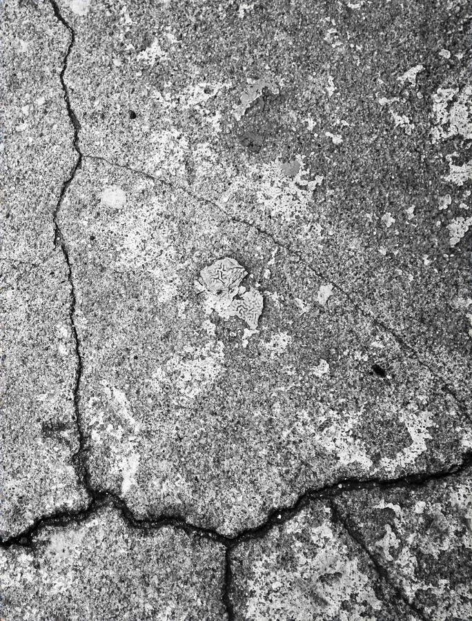 Concrete cracked floor texture royalty free stock photos