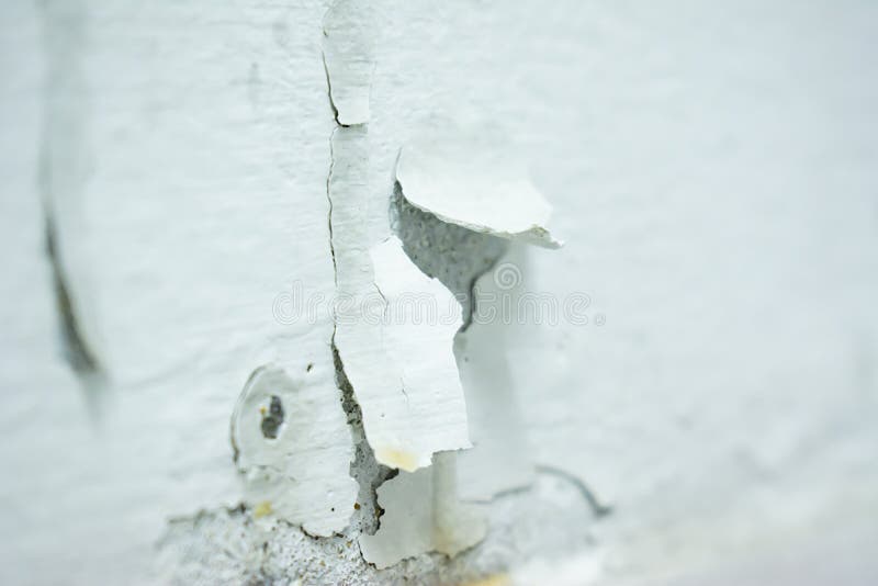 Peeling Paint on a Concrete Wall Stock Image Image of construction