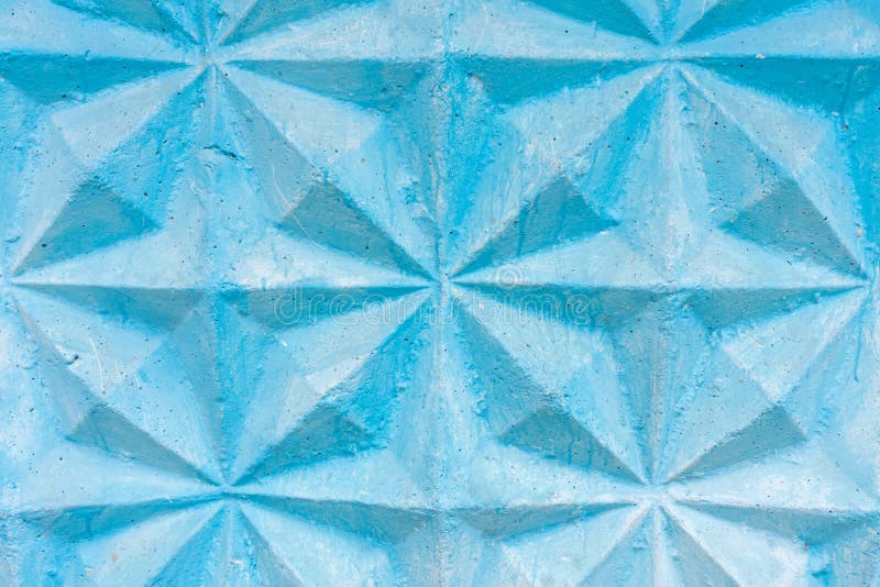 Concrete fence painted in blue royalty free stock photography