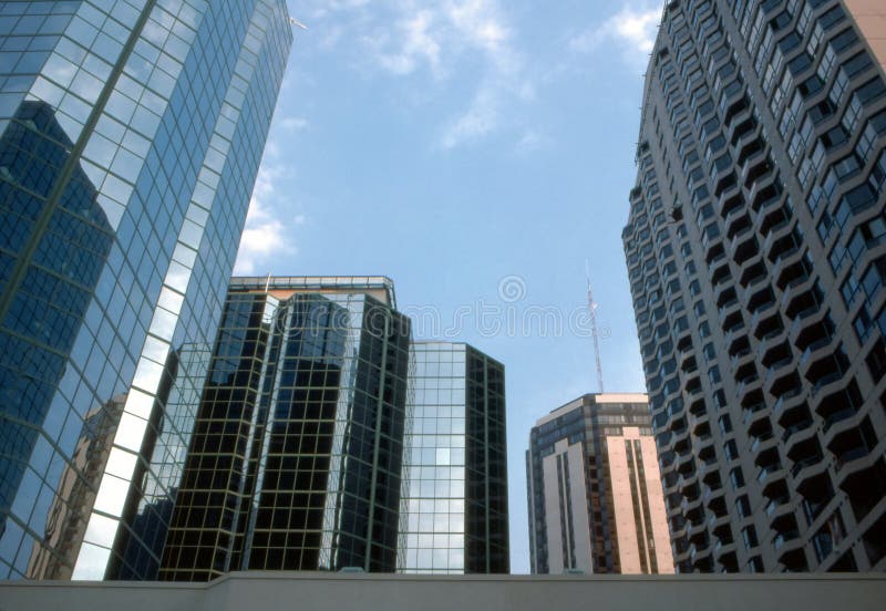 Concrete Jungle stock photo. Image of condominiums, office - 327262