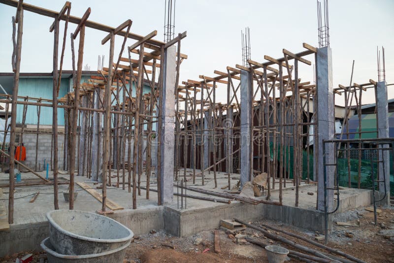 Concrete Pillar Foundation Stock Images Download 1,857 Royalty Free