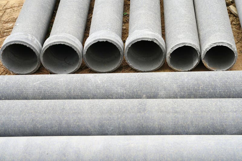 PVC pipes stock image. Image of industry, plumbing, site 44171647