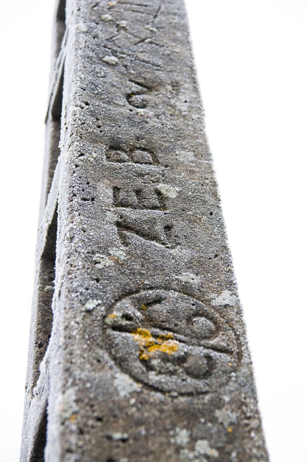 Concrete pylon stock photo. Image of pylon, industrial 49674900