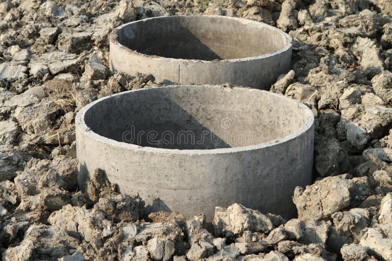 Concrete septic tanks