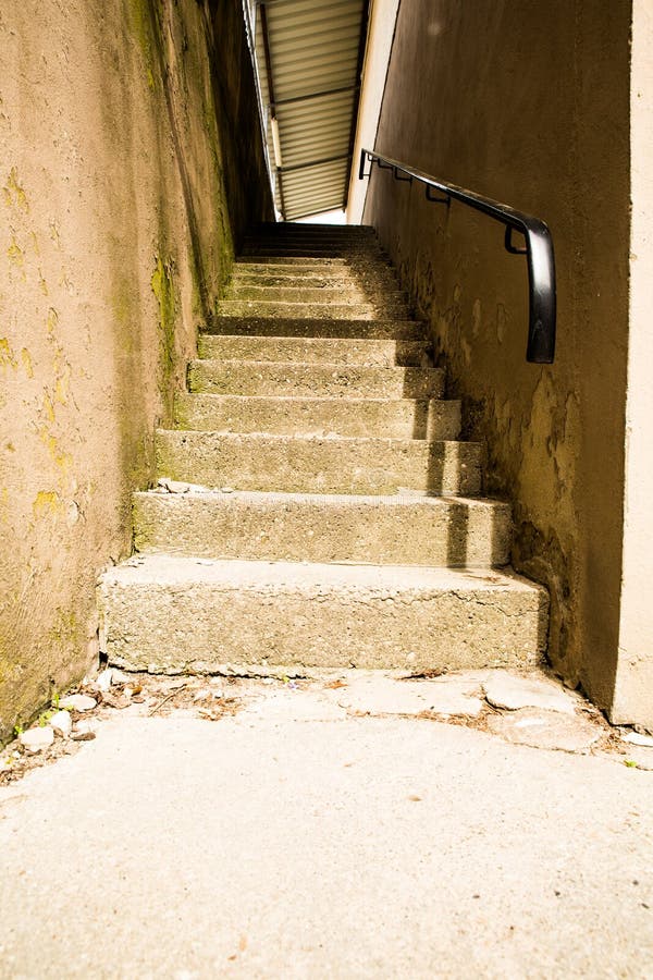 Concrete Stairs stock photo. Image of grunge, outdoor 35462952