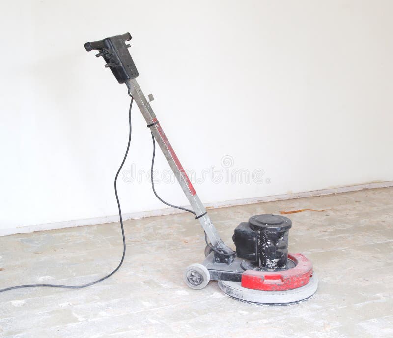 Concrete Surface Sanding Machine Stock Image Image of circle, moving