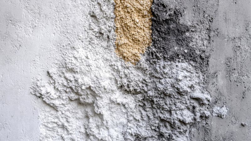 Concrete surface showcases a unique abstract design with textured elements and varying colors, creating an artistic royalty free stock photos