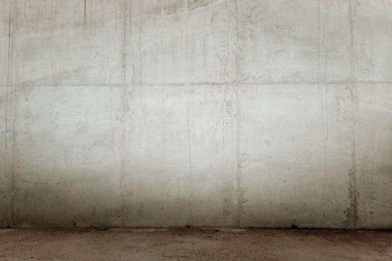Concrete wall stock photo
