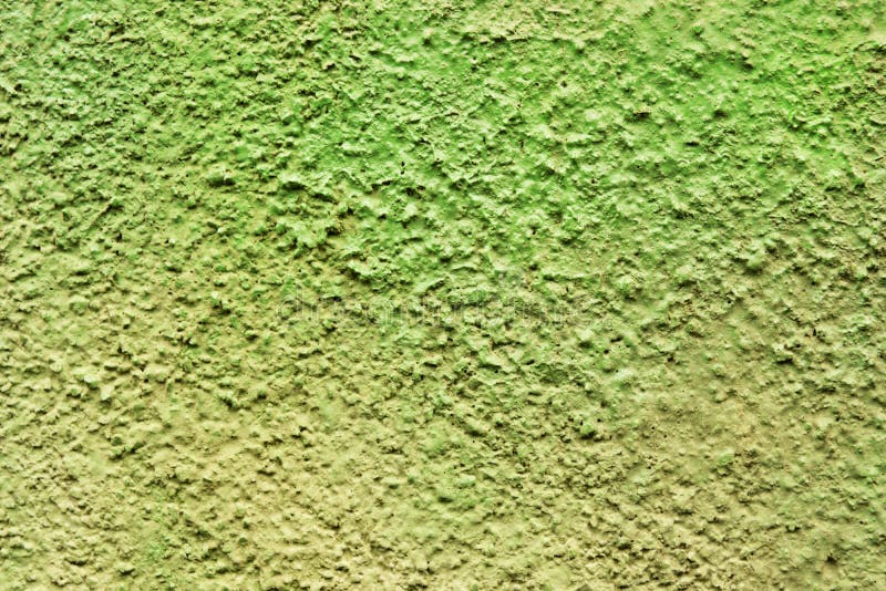 A Concrete Wall Painted with Green Spray Stock Photo Image of splat