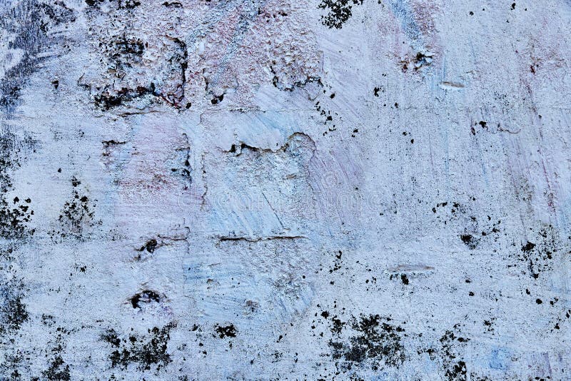 Abstract Background. Concrete Wall Painted with Lime Stock Image