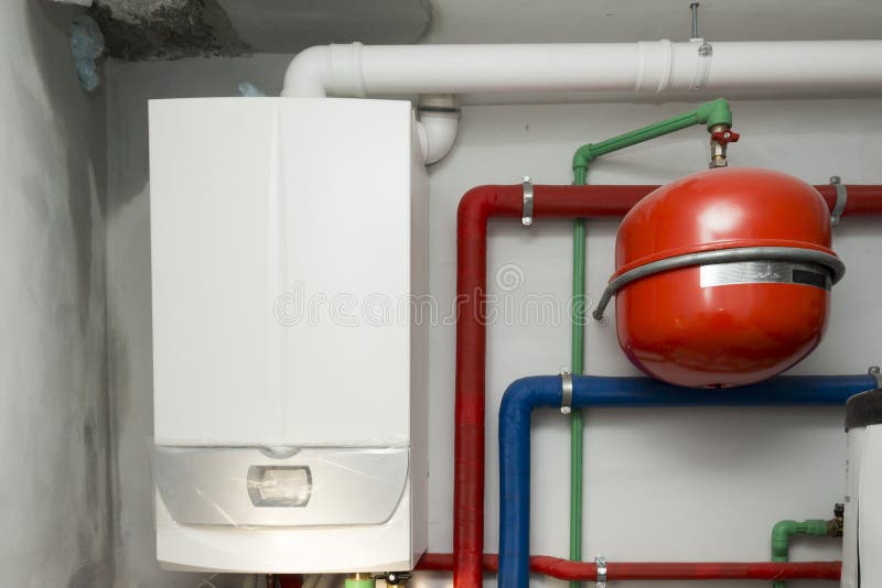 Condensing boiler gas