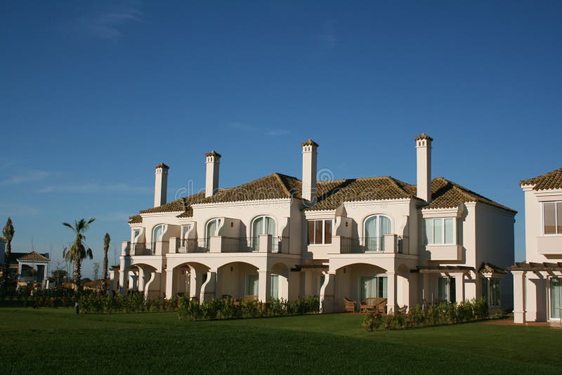 A Luxury condo villa on a golf course in Spain. A Luxury condo villa on a golf course in Spain