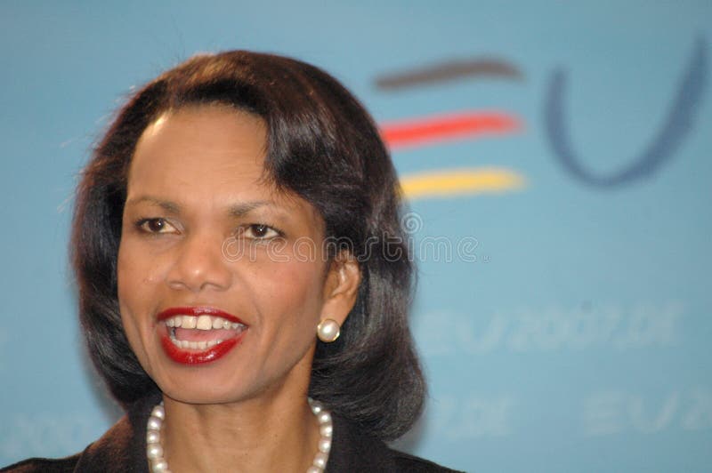 Condoleezza Rice redactionele stock foto. Afbeelding