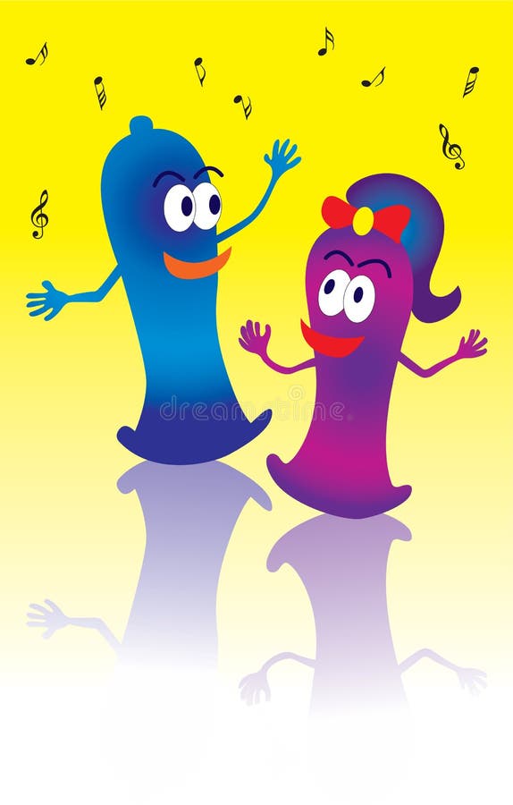 Free Condom Couple Royalty Free Stock Image - 2118546