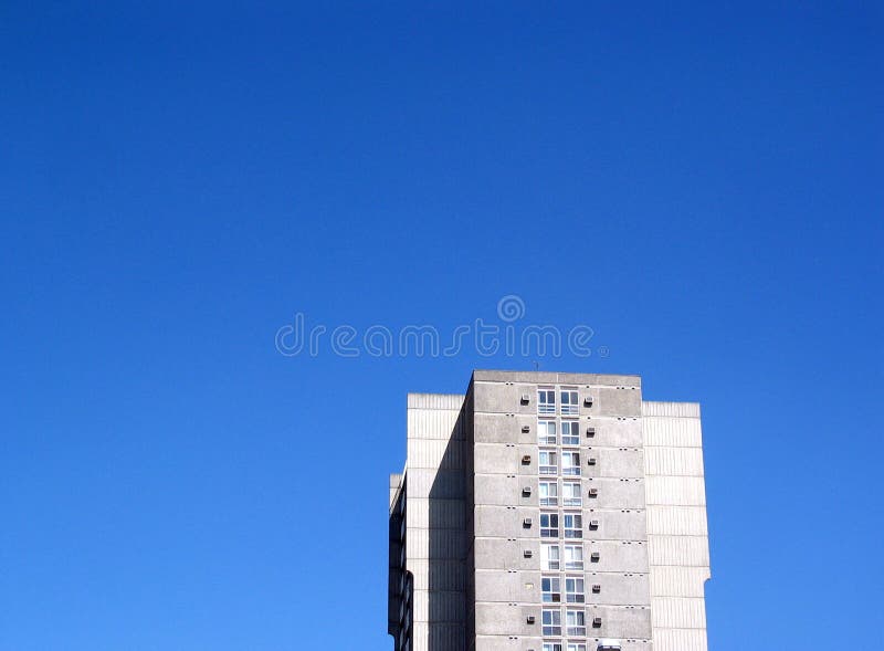 Condominium building stock image