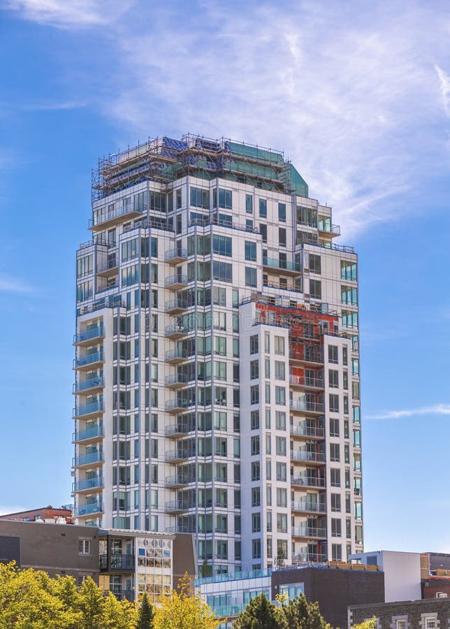 Condos in Halifax stock image. Image of holiday, building 131864995