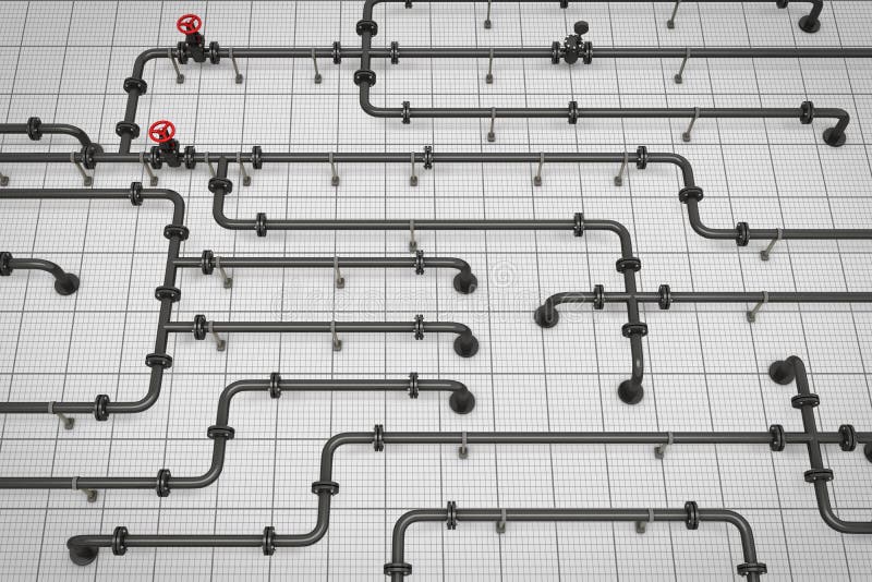 Conduit paper stock illustration. Illustration of drain 55814416